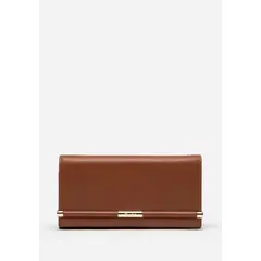 RENZO COSTA - BILLETERA SOFT TOUCH BROCHE