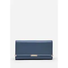 RENZO COSTA - BILLETERA SOFT TOUCH BROCHE