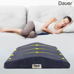 DAUER - Almohada de Apoyo Lumbar al Dormir de 60 cm Soporte Multifuncional