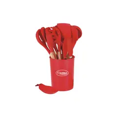 VALESKA - Juego de Utensilios VL-KT13 Rojo