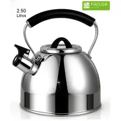 FACUSA - Tetera de 2.5 litros con Silbador