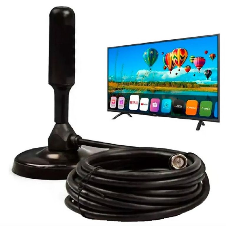 Antena TV HD para TV LCD SMART TV Con Señal Digital