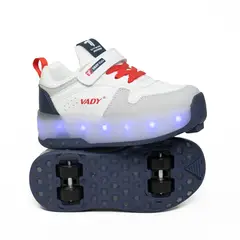 VADY - Zapatillas Urbana con Luces LED y Patines para Niño 511N1