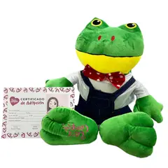 GENERICO - PELUCHE RHENEE LARA CAMPOS CON CERTIFICADO DE ADOPCION