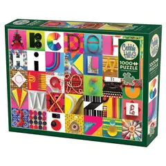 COBBLE HILL - Alfabeto Encontrado - Rompecabezas - 1000 Pzs