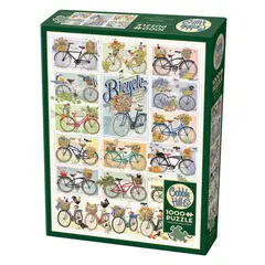 COBBLE HILL - Bicicletas - Rompecabezas - 1000 Pzs