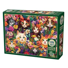 COBBLE HILL - Bigotes en Flor - Rompecabezas - 1000 Pzs
