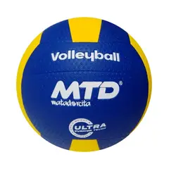MTD - PELOTA VÓLEY PU PREMIUM LAMINADO MT-840 AZUL AMARILLO
