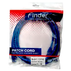 FINDER - Cable de Red Cat6E 3 Metros Router Modem Patch cord