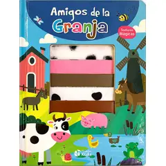 PLUTON EDICIONES - Amigos de la granjaTexturas mágicas