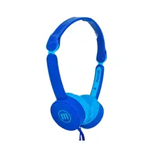 MAXELL - AUDÍFONOS INFANTILES CON MICRÓFONO KZ-13 KIDZ AZUL