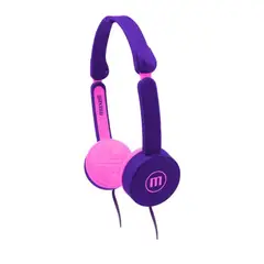 MAXELL - AUDÍFONOS INFANTILES CON MICRÓFONO KZ-13 KIDZ MORADO