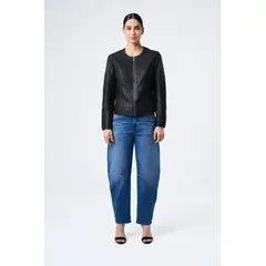 VELEZ - Vélez Jean Barrel Confort Para Mujer Calixto Azul