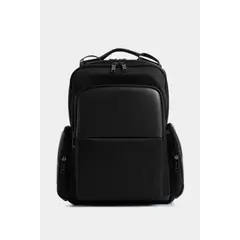 Velez - Vélez Mochila Caval Lona Y Cuero Hombre Confort Negro