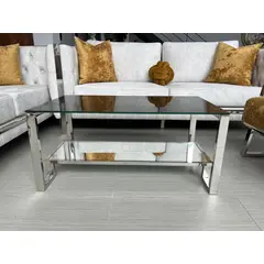 GENERICO - MESITA RECTANGULAR DE ACERO INOXIDABLE