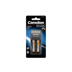 CAMELION - Cargador mas 2 pilas AAA 1100mAh Recargable