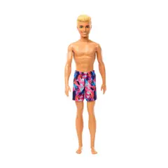 BARBIE - Muñeco Ken De Playa Morado