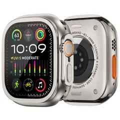 URVOI - Case Para Apple Watch Ultra Ultra 2 Ultra 3 49mm Metal Titanio Clasico