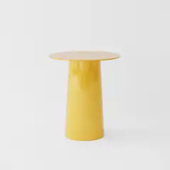 GENERICO - Mesa Lateral MonoSleek Cónica - Yellow