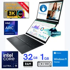 ASUS - Laptop ASUS,UX8406CA-PZ073W,Intel Core u9 , Ram 32GB, SSD 1 TB, 14"3K OLED TOUCH SCREEN SI .