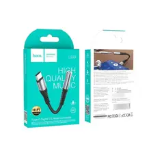 HOCO - Adaptador De Audio Usb C A Plug Jack De 35mm
