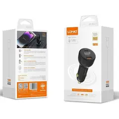 LDNIO - Cargador auto 100w Incluye Cable De 100w Tipo-C C101