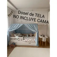 GENERICO - NO INCLUYE CAMA Dosel Casa montessori
