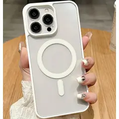 CASE - PARA IPHONE 16 - BLANCO MagSafe