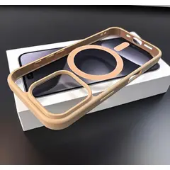 CASE - PARA IPHONE 16 - MARRON MagSafe