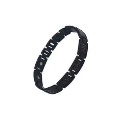 GENERICO - Pulsera Magnética de acero inoxidable para hombre
