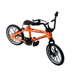 ZIMRAHYG - Bicicletas En Miniatura De Metal Estilo Retro Naranja