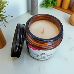 GENERICO - Vela Artesanal de Cera de Soja – Café Expresso 100 gr