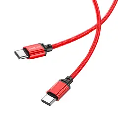 BOROFONE - BX87 60w cable de datos de carga USB-C a C ROJO