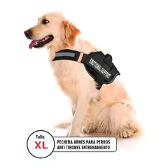 OEM - Pechera Arnés de Perros Reflectiva Anti tirones con Mango XL