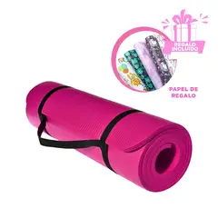 GENERICO - Pack12 Tapete Funcional en Rosado 6mm Y+Papel de Regalo