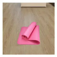 GENERICO - Pack2 Tapete de Yoga Practico en Fucsia Y+Ligas de Regalo