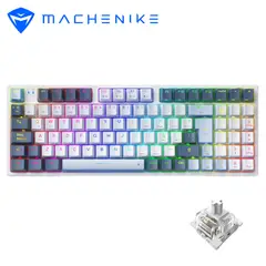 MACHENIKE - Teclado Mecánico Gamer K500 Switches Rojos