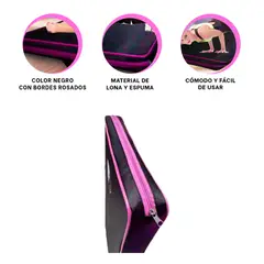GENERICO - Pack2 Colchoneta Gym en 15M Rosado Y+Banderitas Adhesivas