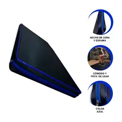 GENERICO - Pack2 Colchoneta Gym en 12M Azul Y+Banderitas Adhesivas
