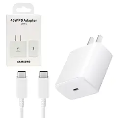 SAMSUNG - CARGADOR PARA DE 45W BLANCO