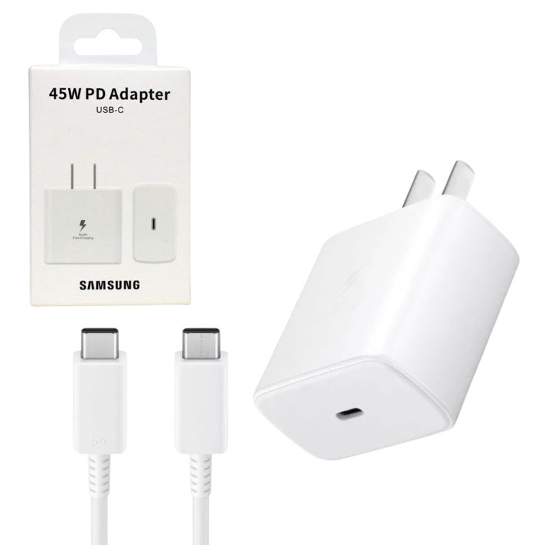 CARGADOR PARA DE 45W BLANCO