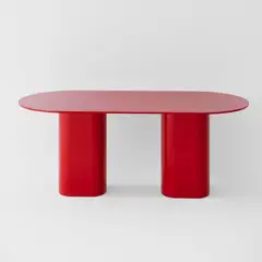 GENERICO - Mesa Comedor Sleek 6 Sitios - Red