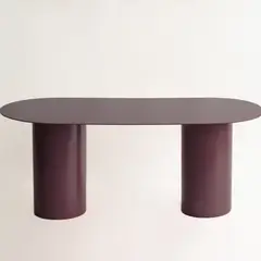 GENERICO - Mesa de Centro DuoSleek - Burgundy
