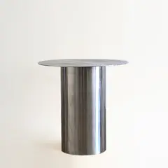 GENERICO - Mesa Lateral MonoSleek Inox - Acero Inoxidable