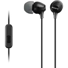 SONY - Audífonos Internos Con Micrófono Mdr-ex15ap Color Negro