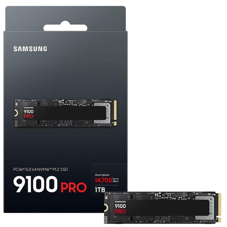 Disco SSD 9100 Pro 1TB M2 2280 PCIe 5.0 NVMe 2.0