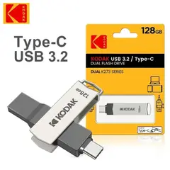 KODAK - Memoria Usb 3.2 Dual Drive 128gb Original Sellado