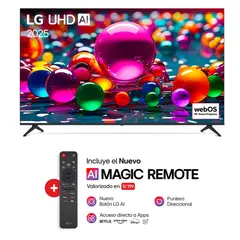 LG - Televisor 75 UHD 4K Smart TV ThinQ AI 75UA8050PSA 2025