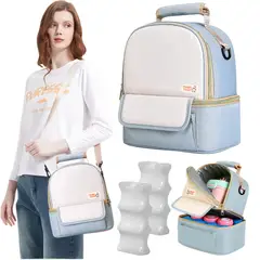 BABY - Cooler Bag Bolso Termico Doble Comportamiento+ 2PortaHielo C
