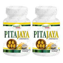 GENERICO - Pack de 2 Pitahaya Estreñimiento 100 capsulas - NATURAL MEDIX